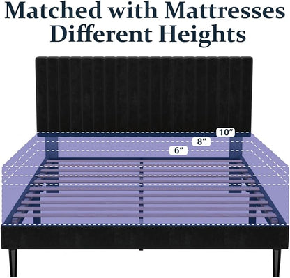 HAOARA Queen Size Platform Bed Frame - Image 7