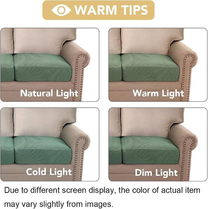 H.VERSAILTEX Super Stretch Individual Seat Sofa Covers Couch Cushion Covers - Image 7