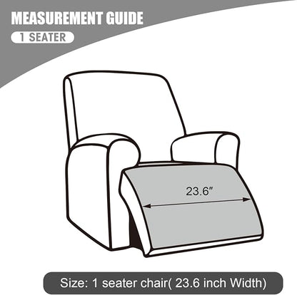Genina Waterproof Recliner Chair Covers, Recliner Cover - Image 5
