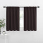 NICETOWN RV Blackout Curtains for Camper Windows, Toffee Brown, Kitchen Curtains by NICETOWN