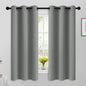 Yakamok Room Darkening Curtains 42x63 inch Length Dove Grey-Living Room | 2 by Yakamok