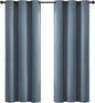 Yakamok Room Darkening Curtains 42x72 inch Length Stone Blue-Living Room | 2 by Yakamok
