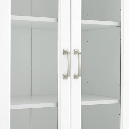 Crosley Furniture Stanton 2-Piece Glass Door Kitchen Storage Pantry Cabinet - Image 11