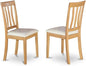 East West Furniture ANC-OAK-LC Antique Kitchen Dining Chairs by EastWestFurniture