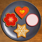 Metal Cookie Cutters Set - Star Cookie Cutter Stainless Steel Round Biscuit Cutter Heart Small Star Cookie Cutters Mini Flower Molds Cutter for Baking (20 Round Heart Flower Star Cookie Cutters)