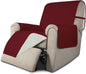Easy-Going Reversible Couch Cover, Recliner 19 in, Christmas Red/Ivory | by Easy-Going