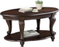 LKTART 42" Vintage Oval Coffee Table by LKTART