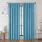 Simplebrand Ava Turquoise Blackout Curtains by Simplebrand