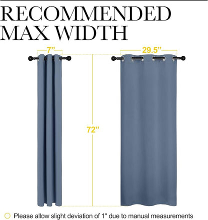 NICETOWN Blackout Curtains for Bedroom, Home Decoration Thermal Insulated Noise - Image 6