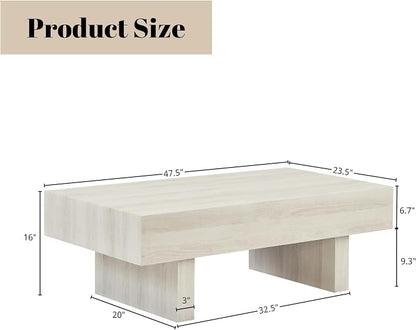 Roundhill Furniture Athens Modern Accent Coffee Table - Image 2