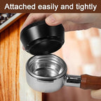 Magnetic Dosing Funnel, 53mm Espresso Dosing Funnel Aluminous Alloy Compatible with Breville 53mm Bottomless Portafilter