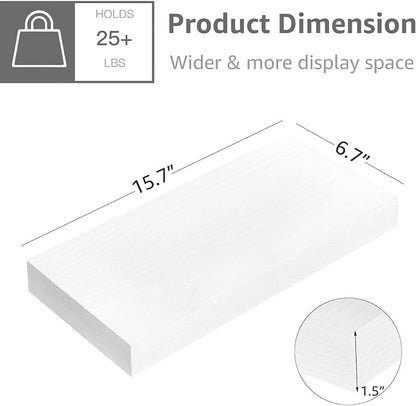 QEEIG Floating Shelf for Wall Bathroom Shelves Bedroom Kitchen Living Room - Image 3