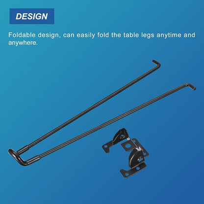 uxcell Folding Table Legs - Image 3