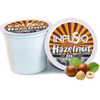 InfuSio Hazelnut Coffee Pods, Single Serve Coffee Pods for Keurig K Cups Brewers - Premium Roasted 96 Count