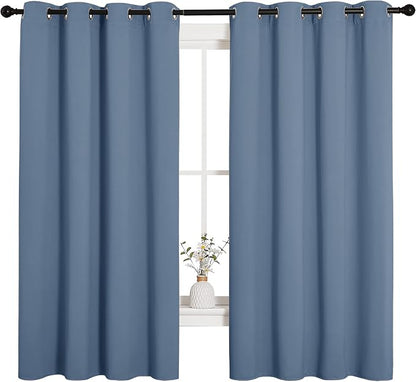 NICETOWN Blackout Curtains for Kitchen Window, Sound & Heat & Cold Reducing - Image 2