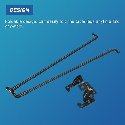 uxcell Folding Table Legs - Image 3
