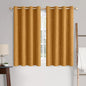 MIULEE 100% Blackout Linen Curtains by MIULEE