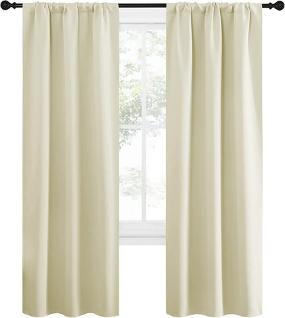 NICETOWN Blackout Curtains for Living Curtains, Window Treatment Thermal - Image 2