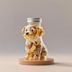 French Bulldog Snack Jar – 2025 New Cute Airtight Storage Container, Multi-purpose Jar for Dog Snacks, Cookies, Candy, Coffee Pods, Kitchen Organization, Pet Lovers Gift(Dachshund)
