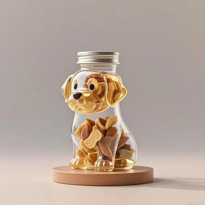 French Bulldog Snack Jar – 2025 New Cute Airtight Storage Container, Multi-purpose Jar for Dog Snacks, Cookies, Candy, Coffee Pods, Kitchen Organization, Pet Lovers Gift(French bulldog B)