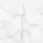 Elihome Skinny Silicone Spoonula - Non-Stick Heat Resistant Silicone Scraper Spatula for Mixing, Serving, Scraping, Stirring, and More - 11 Inch, Sprinkles