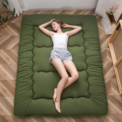 MAXYOYO Japanese Floor Mattress Futon Mattress Thicken Tatami Mat Sleeping Pad by MAXYOYO