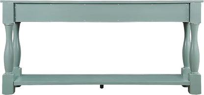 Knocbel Long Antique Entry Console Table - Image 5