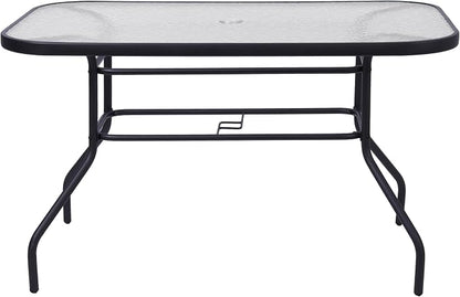 Flash Furniture Tory Rectangle Patio Table - Image 6