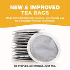 HANDPICK, Dandelion Root & Leaf Tea Bags (100 Herbal Tea Bags) Caffeine-Free Herbal Blend | Eco-Conscious Teabags | Direct from Source