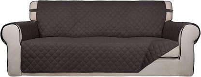 PureFit Reversible Quilted Sofa Cover Dog Couch Covers by PureFit