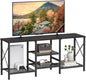 JARHETUN TV Stand for 55 Inch TV, Entertainment Center by JARHETUN