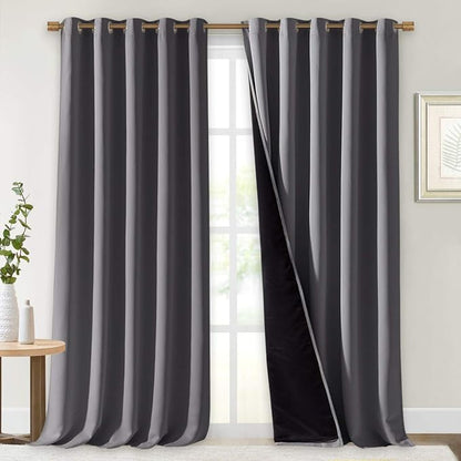NICETOWN 100% Blackout Blinds, Laundry Room Decor Window Treatment Curtains - Image 2