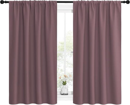 NICETOWN Kitchen Curtains, Short Blackout Curtains & Drapes, Home Decoration - Image 2