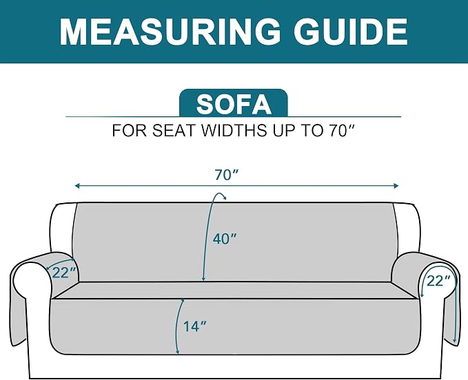 Turquoize 100% Waterproof Couch Covers - Image 5