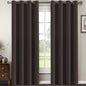 H.VERSAILTEX Brown Blackout Curtains by HVERSAILTEX