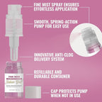 Bakell - Pink Rose Tinker Dust (4g, 1x Mini Spray Pump) Edible Glitter for Food, Desserts, and Beverages!