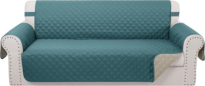Reversible 4 Seater Sofa Cover 91" Large by LuxshareHome