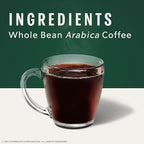 Starbucks Whole Bean Coffee, Medium Roast Coffee, Pike Place Roast, 100% Arabica, 1 bag (28 oz)