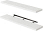 Fixwal Floating Shelves for Wall, 47.2" Long Heavy Duty Wall Mounted Rustic by Fixwal