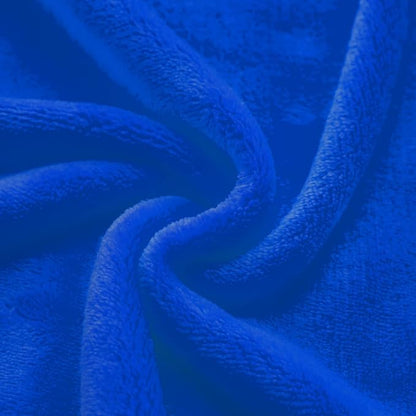 Royal blue Fleece Plush Throw Blanket 50"x70"for Couch Fuzzy Cozy Flannel | - Image 5