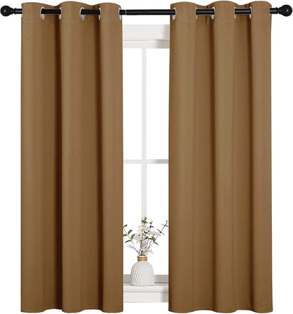 NICETOWN Sleek Blackout Curtains 54 inches Length - Image 2