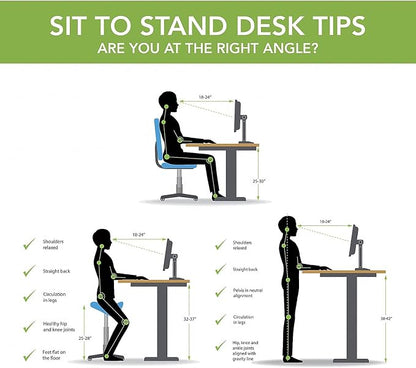 Bush Business Furniture 48-inch Electric Height Adjustable Standing Desk - Image 4