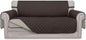 Easy-Going Reversible Couch Cover, 2 Cushion Sofa, Chocolate/Beige | Oversized by Easy-Going