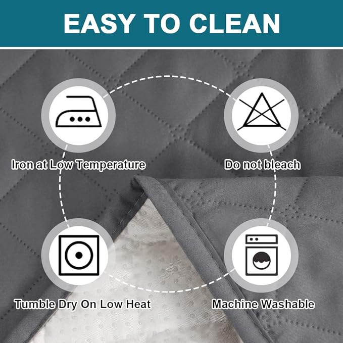 Turquoize 100% Waterproof Sofa Covers Couch Cover Sofa Cover - Image 6