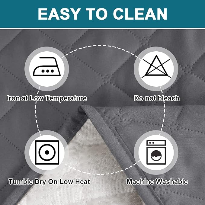 Turquoize 100% Waterproof Couch Cover Sofa Covers Washable Couch Covers - Image 6