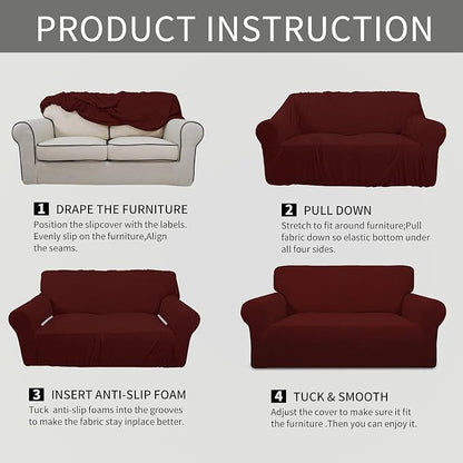 Easy-Going Stretch Couch Covers - Image 8