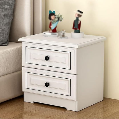 Bedside Table Light Luxury Solid Wood Bedside Table, Simple Home Storage Cabinet - Image 3