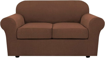 H.VERSAILTEX 3 Piece Stretch Sofa Covers by HVERSAILTEX