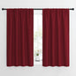 NICETOWN Christmas Burgundy Curtains Blackout Drape Panels by NICETOWN