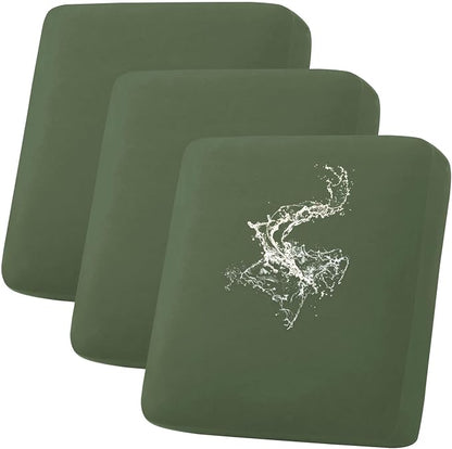 Waterproof Couch Cushion Covers, Stretch Sofa Seat Slipcovers | Stretch Fabric by hyha